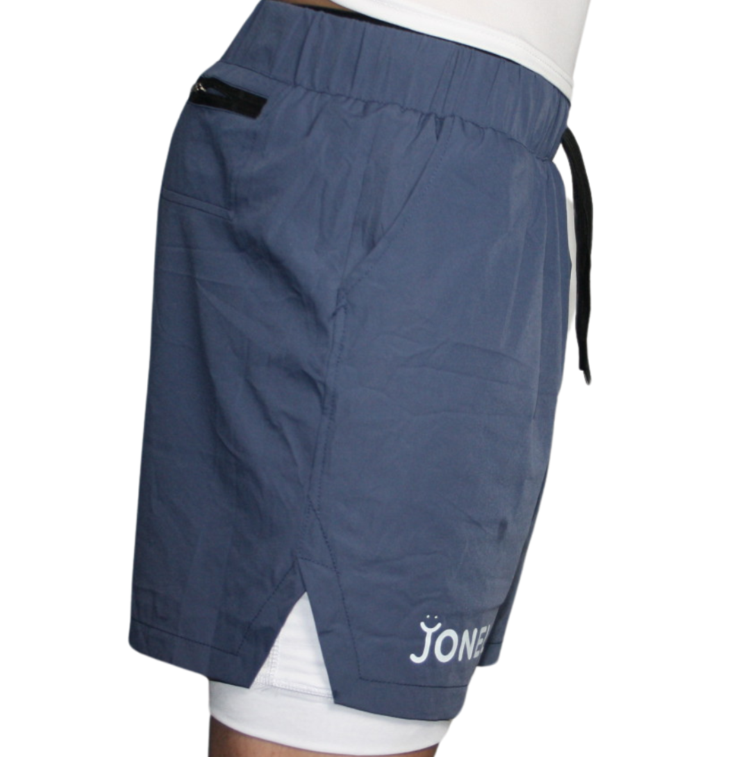 Jonel FlexStride Dual-Layer Shorts