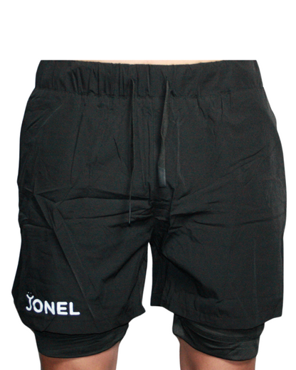 Jonel FlexStride Dual-Layer Shorts